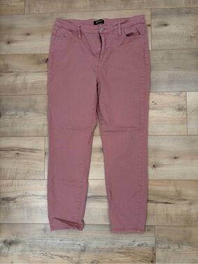 Slim Straight Pants in Dusty Rose - Buffalo